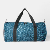 Glitzer-Glitzern für hellblaue Imitate Duffle Bag (Rückseite)