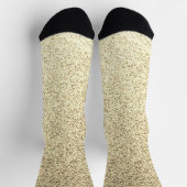 Glitzer-Glitzern- für leichte Imitate aus Gold Socken (Oben)