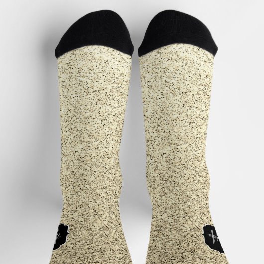 Glitzer-Glitzern für leichte Imitate Socken (Oben)