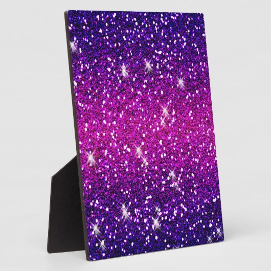 Glitzer Glitzern Lila Rosa Textur Fotoplatte (Seite)