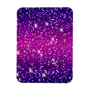 Glitzer Glitzern Lila Rosa Textur Magnet