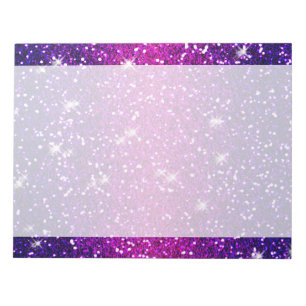 Glitzer Glitzern Lila Rosa Textur Notizblock