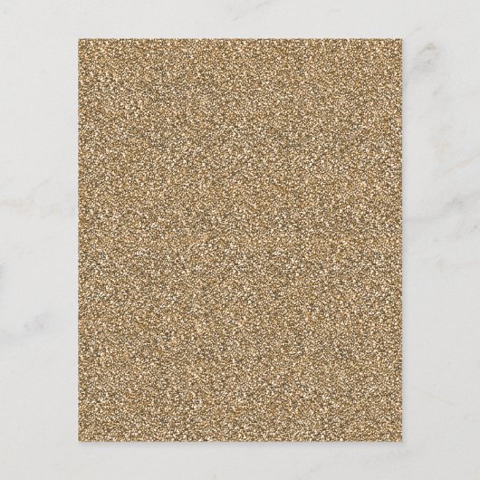 Glitzer Gold Black Engagement Party (Rückseite)