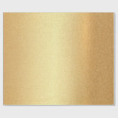 Glitzer Gold Glamour Trendy Moderne Elegantes Gesc Geschenkpapier (Flach)