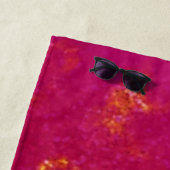 Glitzer Gold Pink Girly Sparkone Sommer Strandtuch (Beispiel)