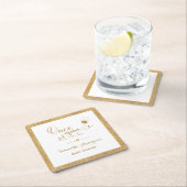 Glitzer Gold Princess einmal auf eine Time Baby Du Rechteckiger Pappuntersetzer (Vor Ort)