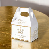 Glitzer Gold Princess einmal auf königliche Zeit Geschenkschachtel