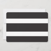 Glitzer Gold Rentier Weihnachts-Party Einladungen (Rückseite)