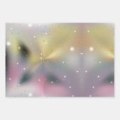 Glitzer Gold, Silber Geschenkpapier Set (Vorderseite 3)