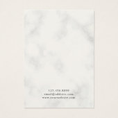 Glitzer Gold Weißer Marmor ・ Erdsichtung (Rückseite)