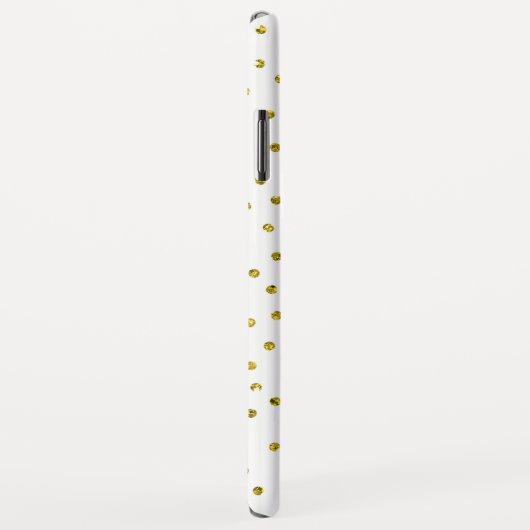 Glitzer-Goldconfetti, veränderbare Case-Mate iPhone Hülle (Hinten/Rechts)