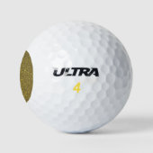 Glitzer Golfball (Logo)