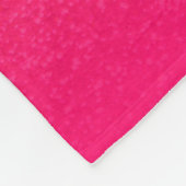 Glitzer Gradient Pink Fleecedecke (Ecke)