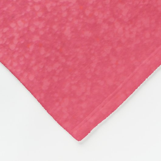 Glitzer Gradient Pink Fleecedecke (Ecke)