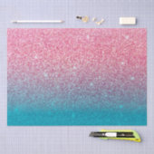 Glitzer Gradient Pink Seidenpapier (Handwerk)