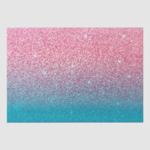 Glitzer Gradient Pink Seidenpapier
