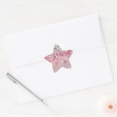 Glitzer Gradient Star Stickers (Umschlag)