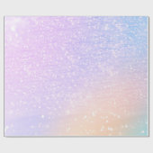 Glitzer Gradient Wrapping Paper Geschenkpapier (Flach)