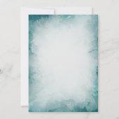 Glitzer Graduation Cap, Cocktail Abschluss Einladung (Rückseite)