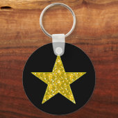 Glitzer-Grafik120 Schlüsselanhänger (Vorderseite)