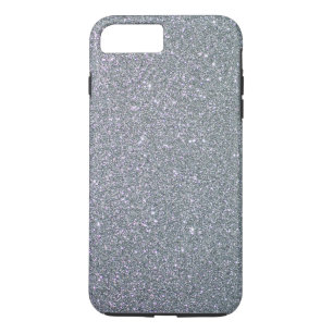 Glitzer Gray Ombre Schlicht Personalisiert Case-Mate iPhone Hülle