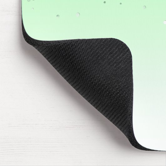 Glitzer Green Mousepad (Ecke)