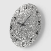 Glitzer große Uhr (Winkel)