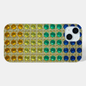 Glitzer grün gelb blau sparkleiPhone Gehäuse Case-Mate iPhone Hülle (Rückseite (Horizontal))