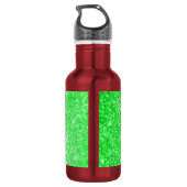 Glitzer-Grün Trinkflasche (Rückseite)