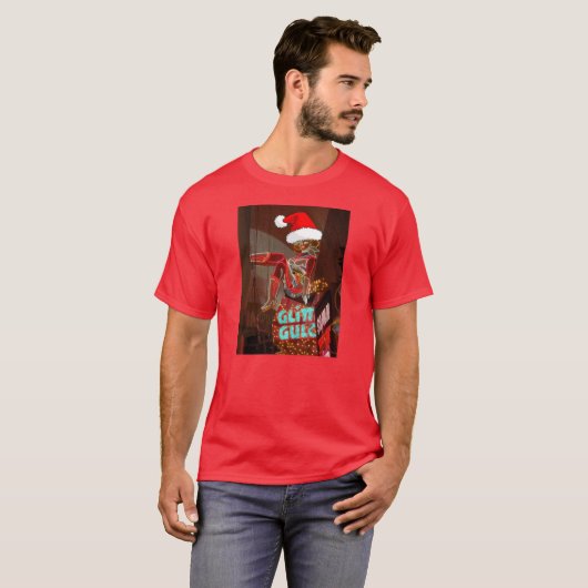 Glitzer Gulch Weihnachten T-Shirt (Vorne ganz)