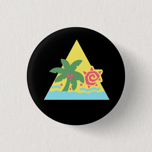 Glitzer-Haar-Flair-Abzeichen [klassisch] Button (Vorderseite)