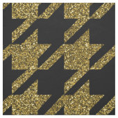 Glitzer-Hahnentrittmuster Stoff (Muster)