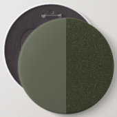 Glitzer halbe und grüne Maustaste - Anpassbar Button (Vorne & Hinten)