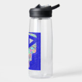 Glitzer Hamsa Trinkflasche (Links)