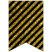 Glitzer Happy Birthday Banner (Erste Fahne)