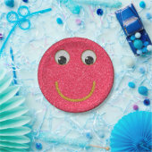 Glitzer Happy Face 14-Paper Party Teller (Party)