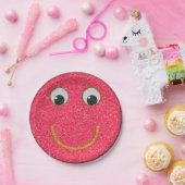 Glitzer Happy Face 14-Paper Party Teller (Party)