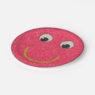 Glitzer Happy Face 14-Paper Party Teller