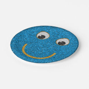 Glitzer Happy Face 15-Paper Party Teller