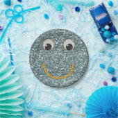 Glitzer Happy Face 19-Paper Party Teller (Party)