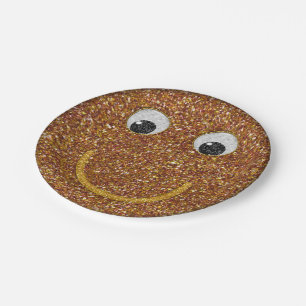 Glitzer Happy Face 28-Paper Party Teller