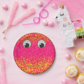 Glitzer Happy Face 35-Paper Party Teller (Party)
