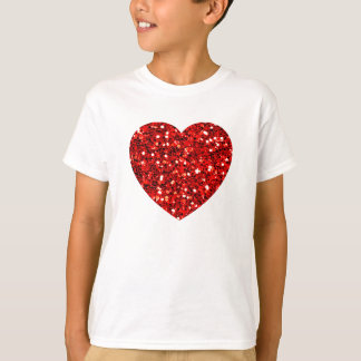 Glitzer Heart T-Shirt