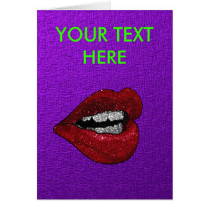 GLITZER-HEISSE LIPPEN