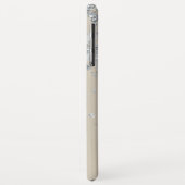 Glitzer Herz und Diamanten auf glatter Blende Case-Mate iPhone Hülle (Hinten/Links)