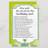 Glitzer Herz Wie gut kennen Sie Geburtstag? (Vorne/Hinten)