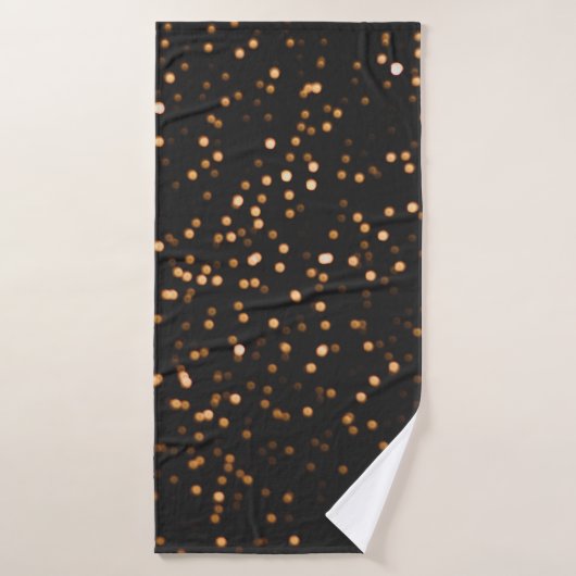 Glitzer-Hintergrundgold Badehandtuch (Badehandtuch)