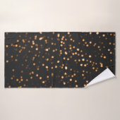 Glitzer-Hintergrundgold Badehandtuch (Badehandtuch)