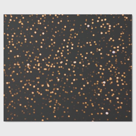 Glitzer-Hintergrundgold Geschenkpapier (Flach)