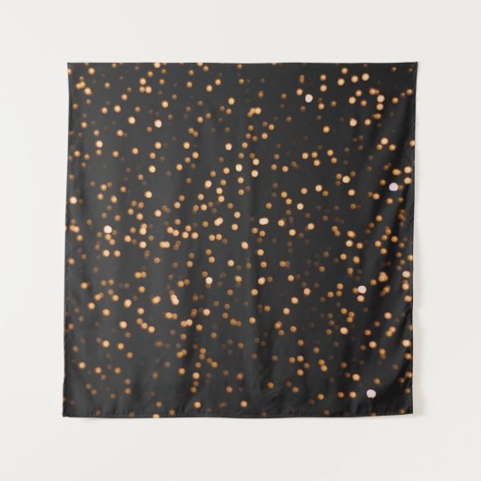Glitzer-Hintergrundgold Wandteppich (Vorderseite)